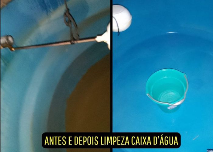 limpeza caixa dagua